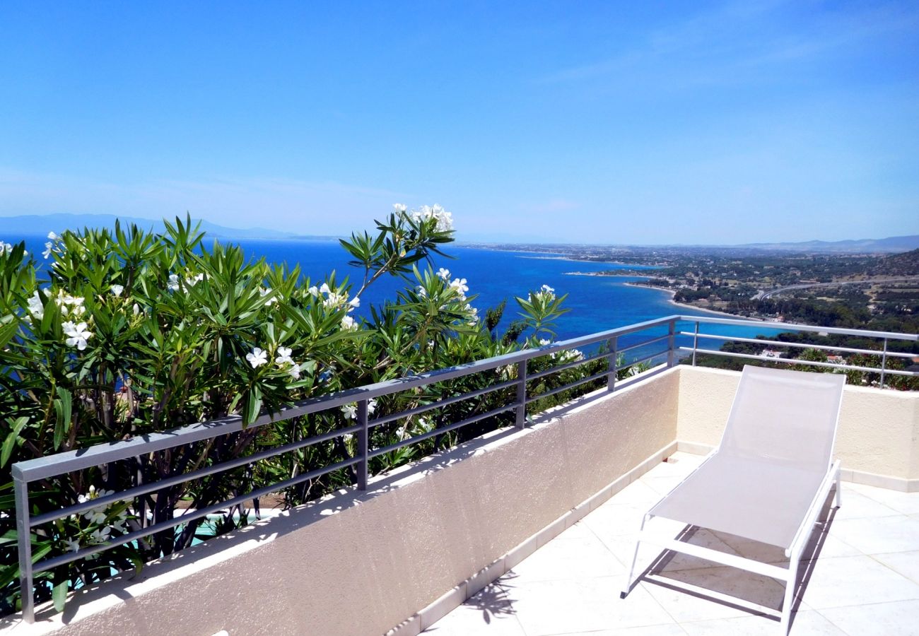 Villa in Quartu Sant´Elena - Sardinia villa with pool and sea views to rent