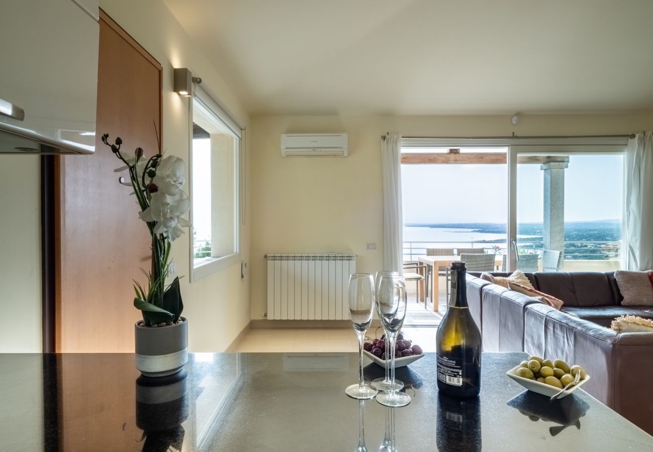 Villa in Quartu Sant´Elena - Sardinia villa with pool and sea views to rent