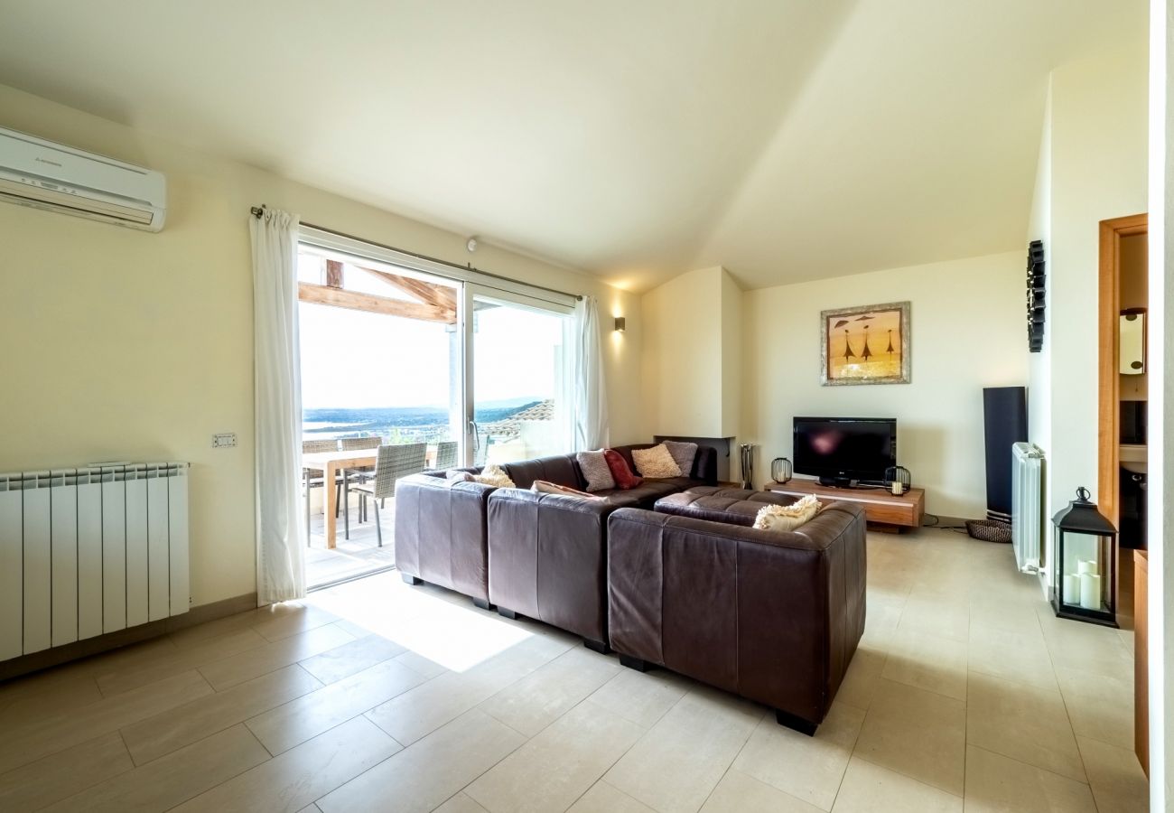 Villa in Quartu Sant´Elena - Sardinia villa with pool and sea views to rent